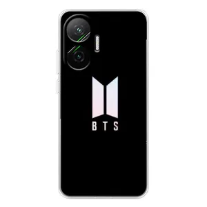 Чехлы BTS для Xiaomi POCO F7 (AlphaPrint) (Лого BTS)