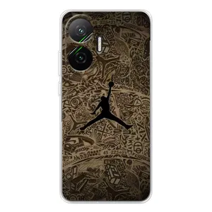Чехлы для Xiaomi POCO F7 - с картинкой JORDAN (AlphaPrint) (Logo Jordan)