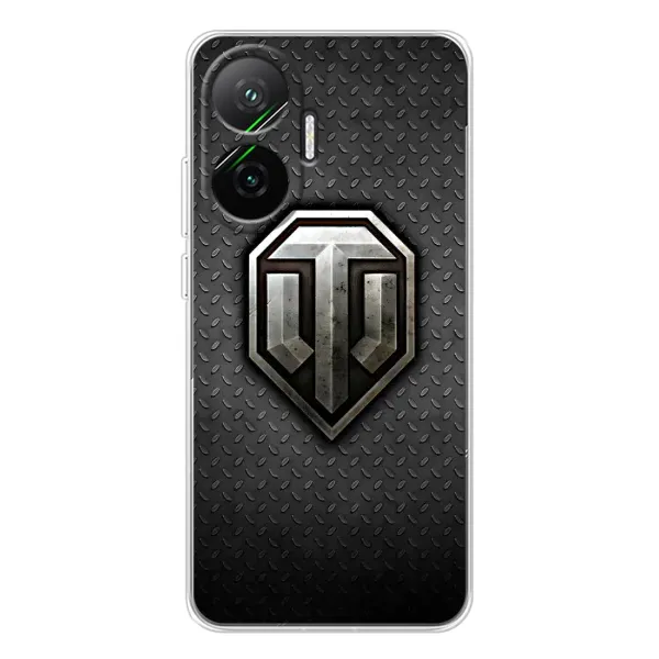 Чехол с принтом «Лого Tanks» для Xiaomi POCO F7 Чехол с принтом «Лого Tanks» для Xiaomi POCO F7