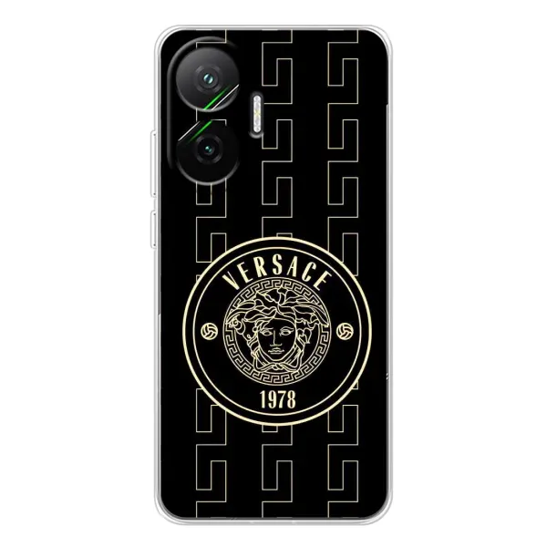 Чохол з принтом «Лого Версаче» для Xiaomi POCO F7