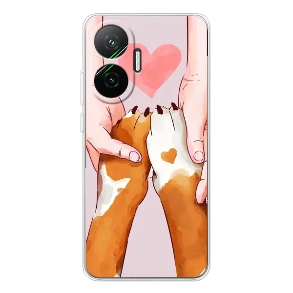 Чехол с принтом «Любовь к собакам» для Xiaomi POCO F7