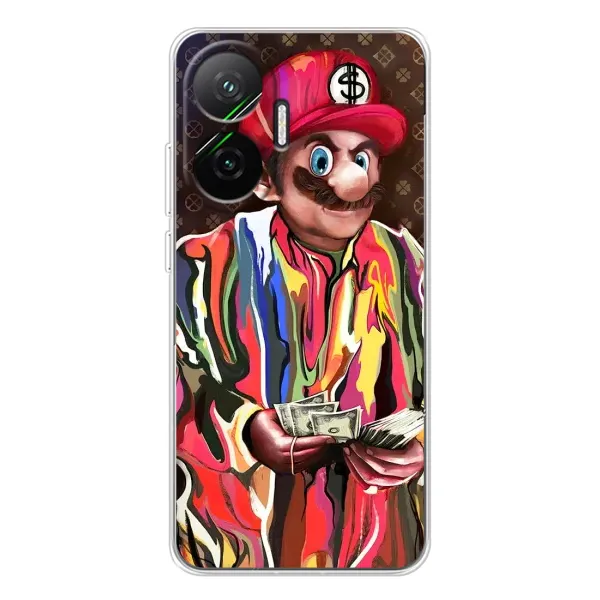 Чехол с принтом «Mario LV» для Xiaomi POCO F7