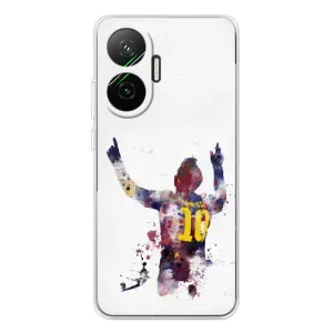 Чехлы Месси для Xiaomi POCO F7 (AlphaPrint) (Messi Barca)