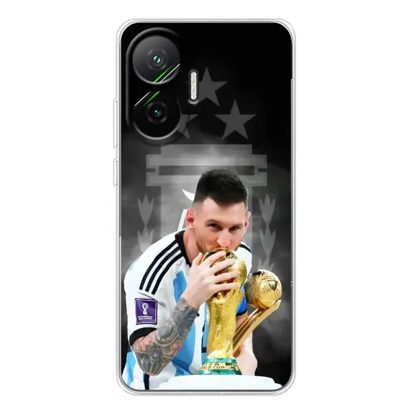 Чехол с принтом «Месси Чемпион» для Xiaomi POCO F7