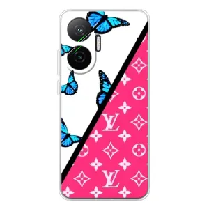 Брендновые Чехлы для Xiaomi POCO F7 - (PREMIUMPrint) (Мода LV)