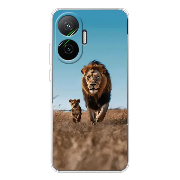 Чехол с принтом «Мусафа и Симба» для Xiaomi POCO F7 Чехол с принтом «Мусафа и Симба» для Xiaomi POCO F7