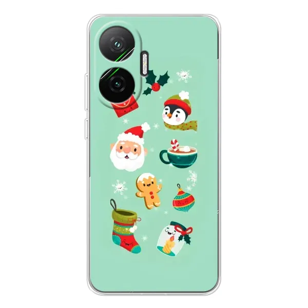 Чохол з принтом «Настрій НГ» для Xiaomi POCO F7 Чохол з принтом «Настрій НГ» для Xiaomi POCO F7