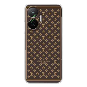 Чехлы Луи Витон для Xiaomi POCO F7 (AlphaPrint - LOUIS VUITTON) (обои LV)