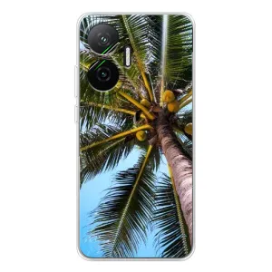 Силиконовый чехол с КАРТИНКАМИ лето для Xiaomi POCO F7 (AlphaPrint) (Пальма)