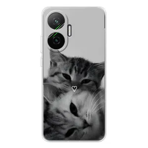 Чохол з малюнком кіт на Xiaomi POCO F7 (Пара котів)