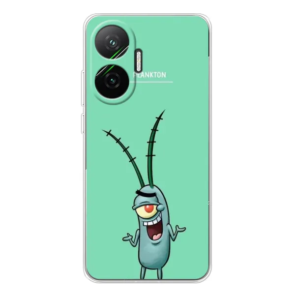Чехол с принтом «Персонаж Планктон» для Xiaomi POCO F7