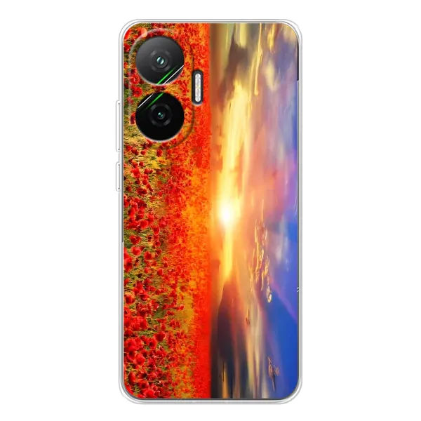 Чехол с принтом «Поле тюльпанов» для Xiaomi POCO F7 Чехол с принтом «Поле тюльпанов» для Xiaomi POCO F7