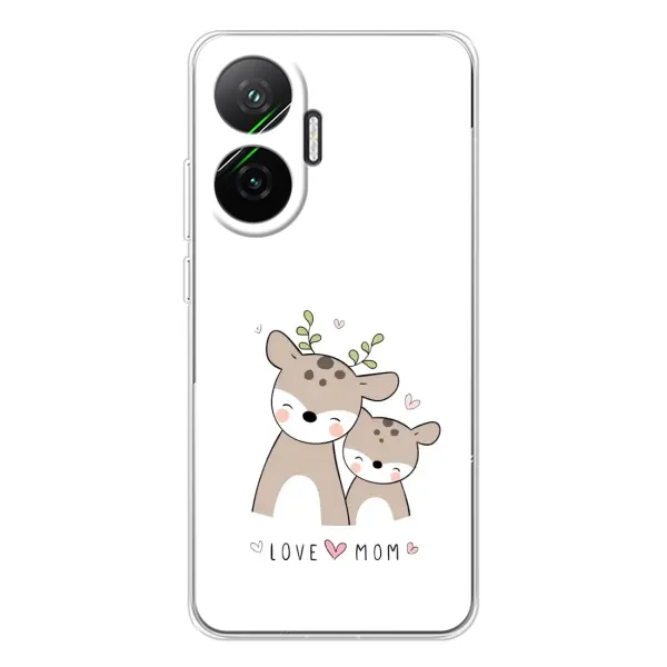 Чехол с принтом «Оленята мама и малыш» для Xiaomi POCO F7