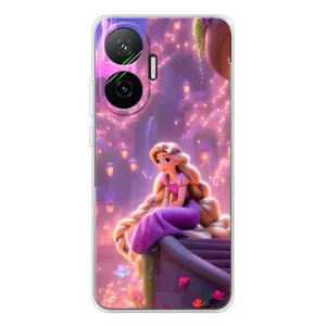 Чехол Рапунцель для Xiaomi POCO F7 (Рапунцель в замке)