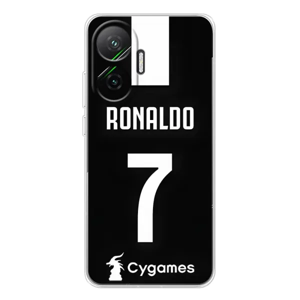 Чехол с принтом «RONALDO 7» для Xiaomi POCO F7