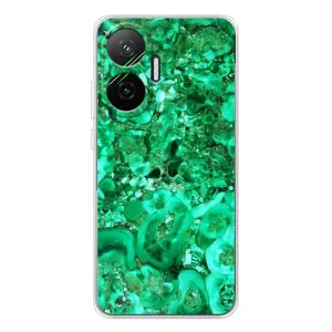 Мраморный чехол на Xiaomi POCO F7 (VPrint) (Салатный Мрамор)