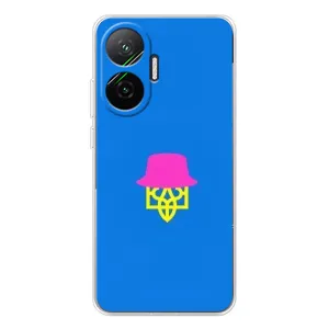 Чехлы для Xiaomi POCO F7  Укр. Символика (AlphaPrint) (Шапка на гербу)