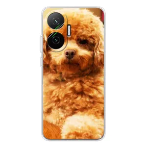 Чехлы с собаками для Xiaomi POCO F7 (VPrint) (Щенок Бишон)