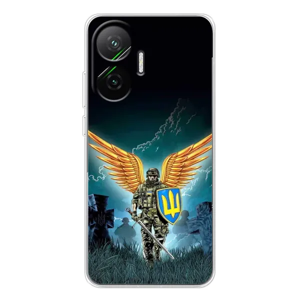 Чехол с принтом «Солдат ЗСУ» для Xiaomi POCO F7