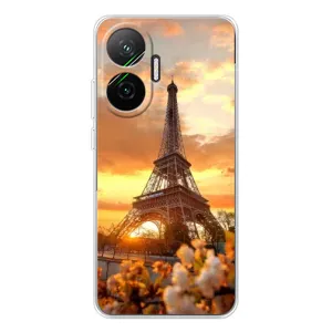 Чехол Эйфелева Башня для Xiaomi POCO F7 - (AlphaPrint) (Солнечная башня)