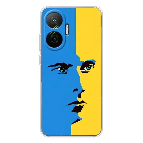 Чехол с принтом «Степан Бандера» для Xiaomi POCO F7 Чехол с принтом «Степан Бандера» для Xiaomi POCO F7