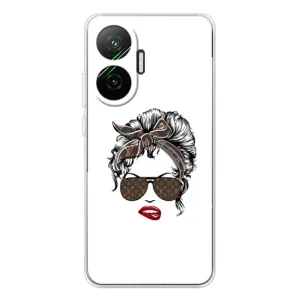 Чехлы Луи Витон для Xiaomi POCO F7 (AlphaPrint - LOUIS VUITTON) (стильная с луи витон)