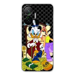 Чехлы для Xiaomi POCO F7 - Скрудж МакДак Louis Vuitton (PREMIUMPrint) (Стильная Утка)