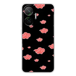 Чехлы Персонажи Аниме Наруто для Xiaomi POCO F7 (AlphaPrint) (Тучки Аниме)