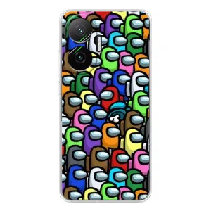 Чохли Амонг Ас для Xiaomi POCO F7 (AlphaPrint) (Убитий)
