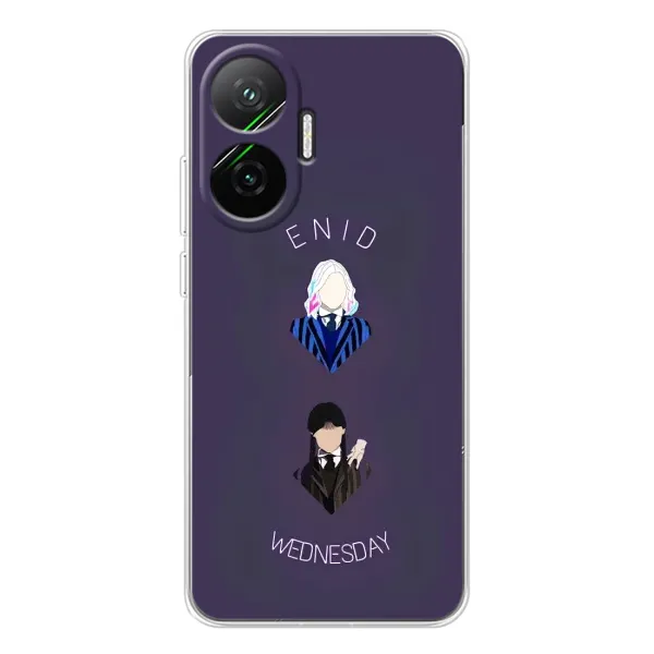 Чехол с принтом «Уэнздей и подруга» для Xiaomi POCO F7