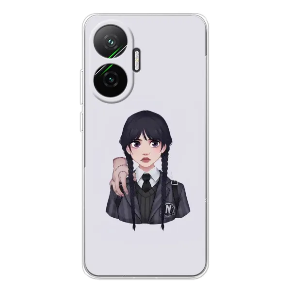 Чехол с принтом «Уэнздей и Вещь» для Xiaomi POCO F7