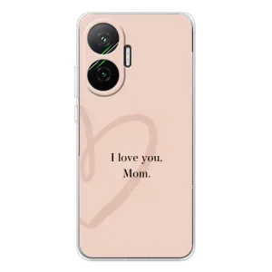 Чехлы для мамы на Xiaomi POCO F7 (Сердце маме)