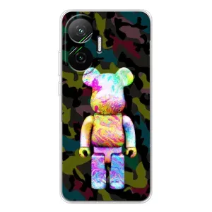 Чехлы для Xiaomi POCO F7 - Bearbrick Louis Vuitton (PREMIUMPrint) (Яркий Bearbrick)