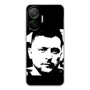 Чехол для Xiaomi POCO F7 (AlphaPrint - с принтом Зеленского) (Зеленский АРТ)
