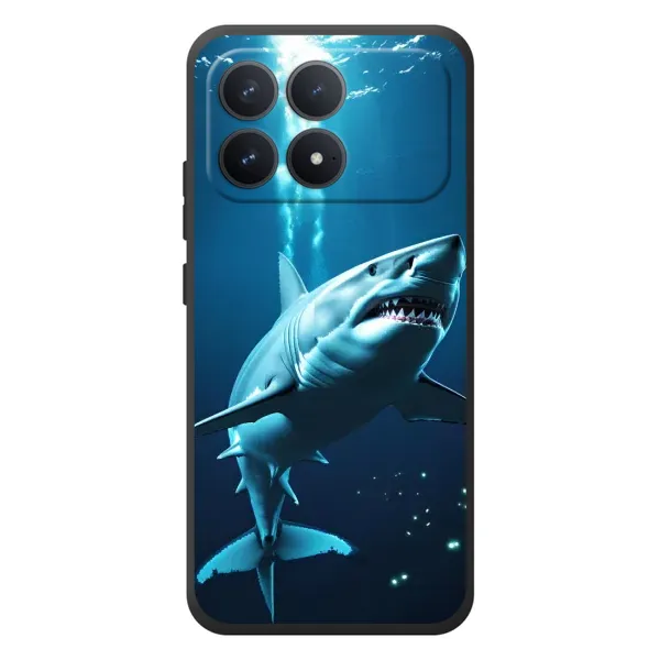 Чехол с принтом «Акула под водой» для Xiaomi Poco F8 Pro