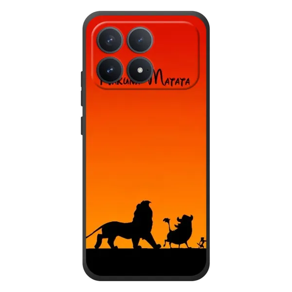 Чехол с принтом «Акуна Матата закат» для Xiaomi Poco F8 Pro