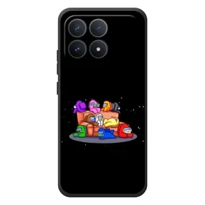 Чехол Амонг Ас для Xiaomi Poco F8 Pro (AlphaPrint) (Амонг-ас)