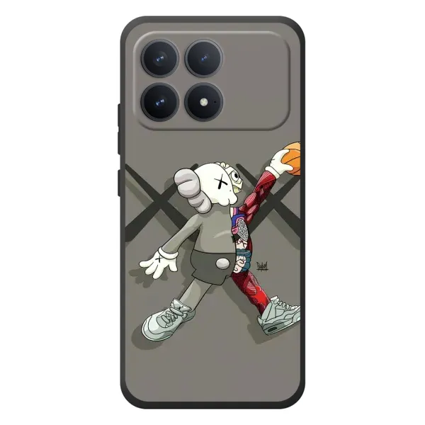 Чохол з принтом «Беарбрік Джордан» для Xiaomi Poco F8 Pro