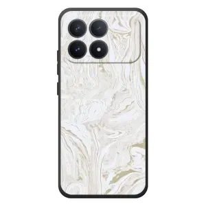 Мраморний чехол на Xiaomi Poco F8 Pro (VPrint) (Білий мрамор)