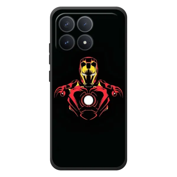 Чохол з принтом «Залізна людина» для Xiaomi Poco F8 Pro