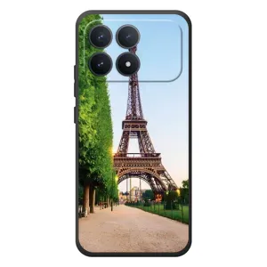 Чохол Ейфелева Вежа Xiaomi Poco F8 Pro - (AlphaPrint) (Дорога до Парижу)