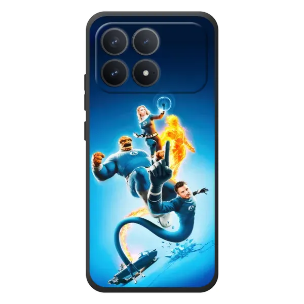Чохол з принтом «Герої Фантастична Четвірка» для Xiaomi Poco F8 Pro