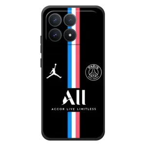Чохли PSG для Xiaomi Poco F8 Pro (AlphaPrint) (футболка ПСЖ)