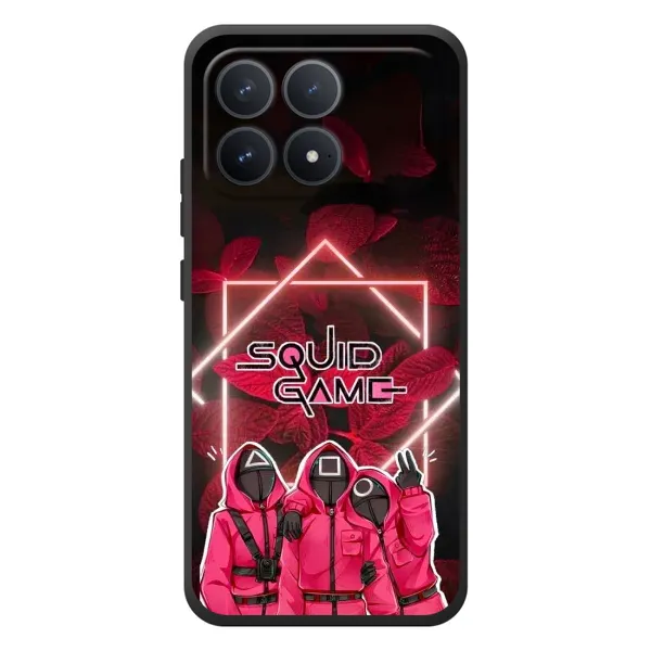 Чохол з принтом «Охоронці Гра кальмара» для Xiaomi Poco F8 Pro