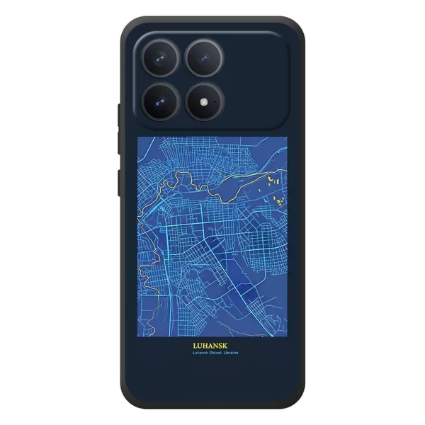 Чехол с принтом «Гуганск» для Xiaomi Poco F8 Pro