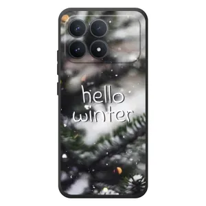 Новорічні, Святкові Чохли для Xiaomi Poco F8 Pro - 2024 год (Hello winter)