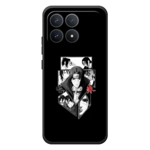 Чохли на тему: Ітачи Учіха для Xiaomi Poco F8 Pro (AlphaPrint) (колаж Ітачі)