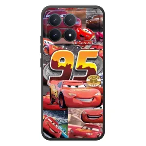Силіконовий чохол Маквін для Xiaomi Poco F8 Pro (Колаж Блискавка Маквін)