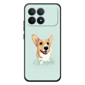 Чохли з собаками для Xiaomi Poco F8 Pro (VPrint) (Коргі)