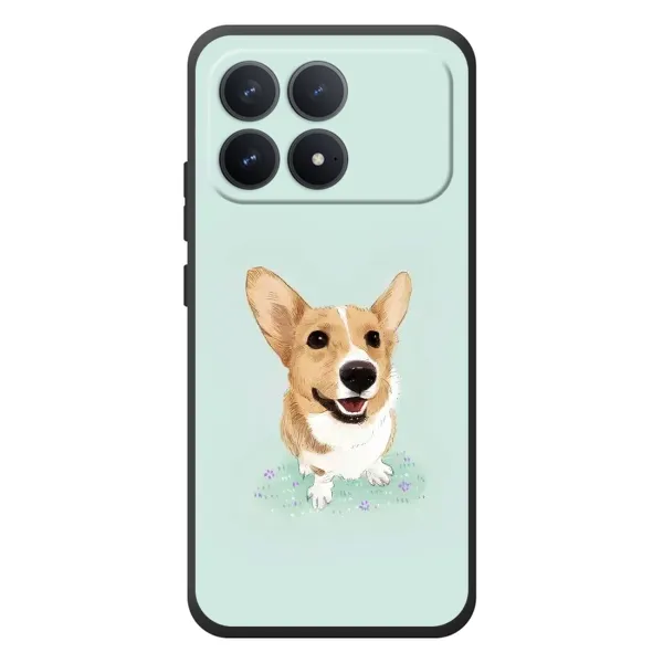 Чехол с принтом «Корги» для Xiaomi Poco F8 Pro Чехол с принтом «Корги» для Xiaomi Poco F8 Pro